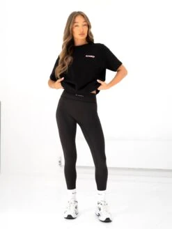 Cloud Print Oversized T-Shirt - Black 10 Cloud Print Oversized T-Shirt - Black -Blakely Clothing Store 3126 3BLACK04D