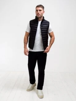 Ellis Lightweight Gilet - Black -Blakely Clothing Store 3131Black 01D