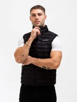 Ellis Lightweight Gilet - Black -Blakely Clothing Store 3131Black 02D