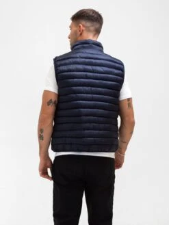 Ellis Lightweight Gilet - Navy 8 Ellis Lightweight Gilet - Navy -Blakely Clothing Store 3131Navy 03D