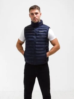 Ellis Lightweight Gilet - Navy 7 Ellis Lightweight Gilet - Navy -Blakely Clothing Store 3131Navy 04D