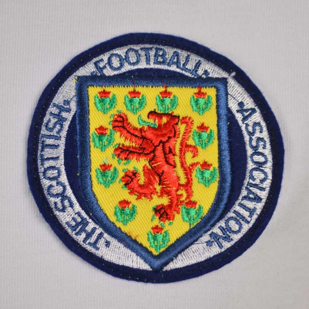 Scotland 1974 Away Retro World Cup Kids Football Shirt 2 Scotland 1974 Away Retro World Cup Kids Football Shirt - Image 2