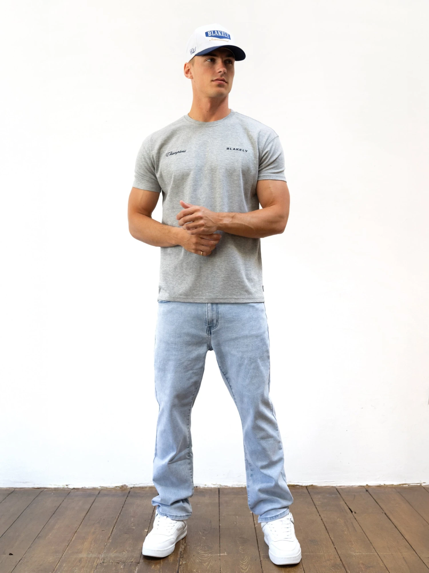 Champions Legacy Relaxed T-Shirt - Marl Grey 4 Champions Legacy Relaxed T-Shirt - Marl Grey - Image 4