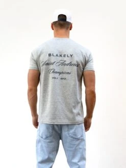 Champions Legacy Relaxed T-Shirt - Marl Grey 8 Champions Legacy Relaxed T-Shirt - Marl Grey -Blakely Clothing Store 3143MGREY05D