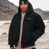 Layton Hooded Jacket - Black 14 Layton Hooded Jacket - Black -Blakely Clothing Store 3171BLACKfD