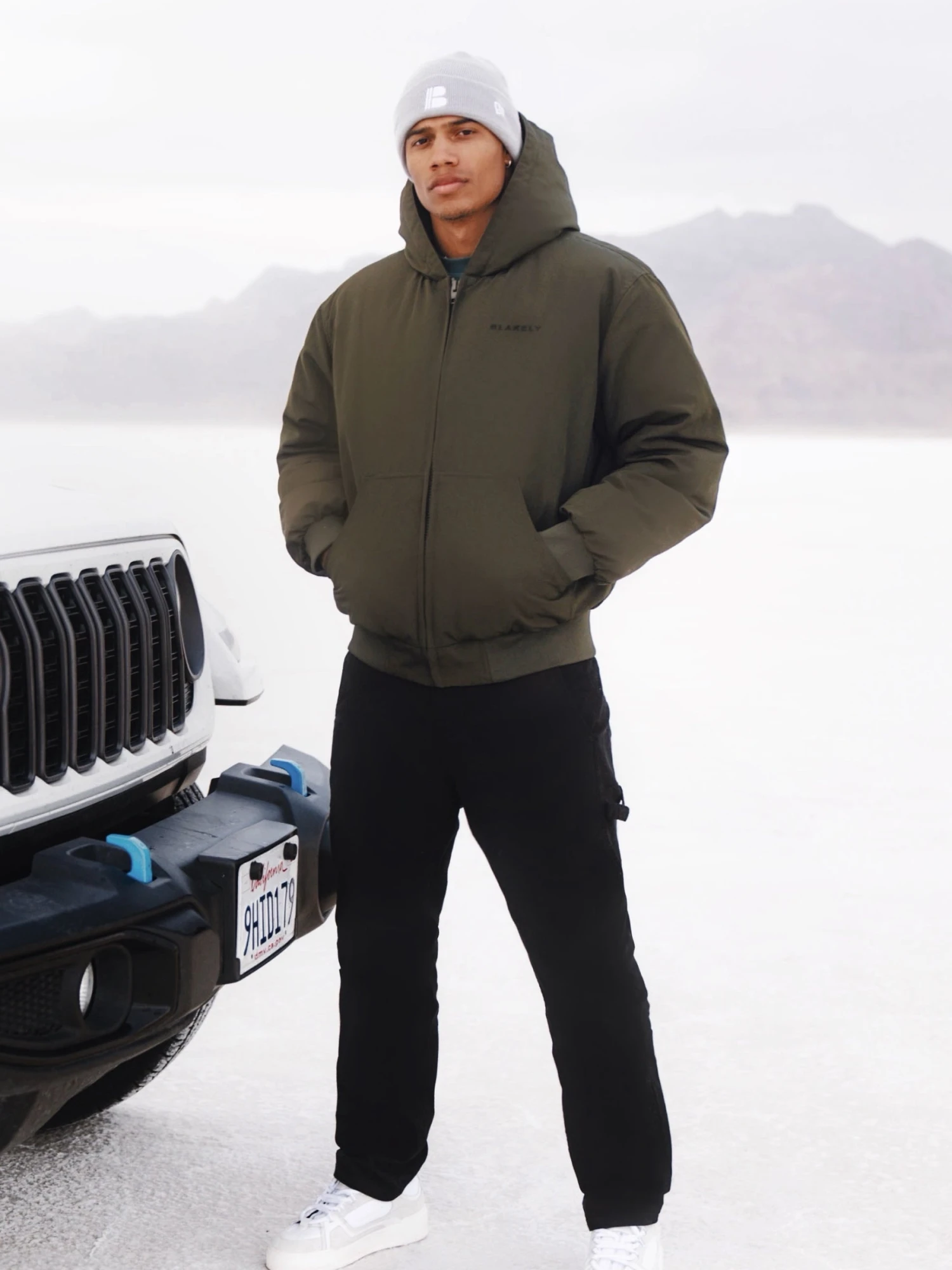 Layton Hooded Jacket - Khaki Green 4 Layton Hooded Jacket - Khaki Green - Image 4