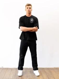 Apex 610 Unfitted T-Shirt - Black -Blakely Clothing Store 3254BLACK04D