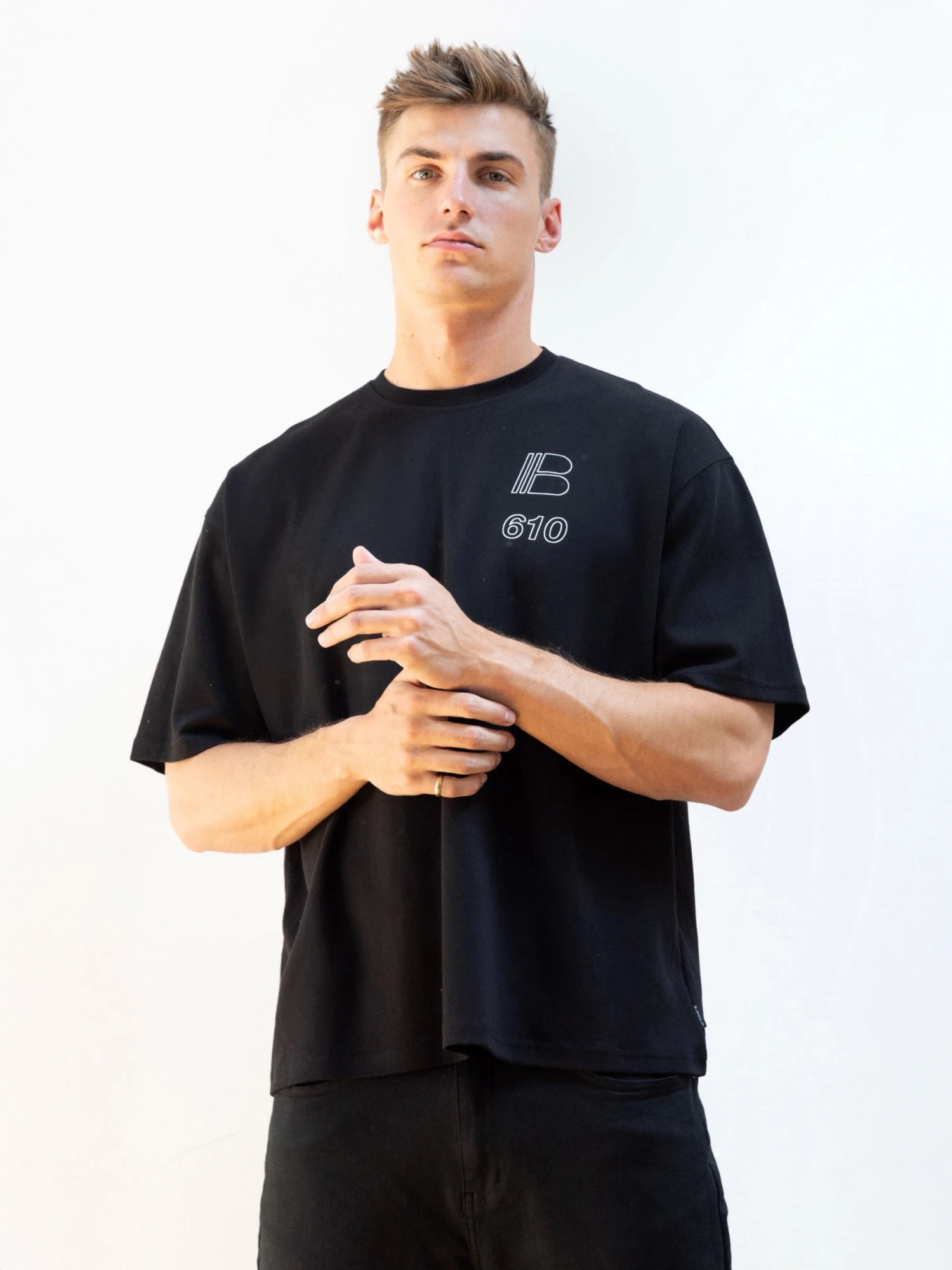 Apex City Unfitted T-Shirt - Black 2 Apex City Unfitted T-Shirt - Black - Image 2
