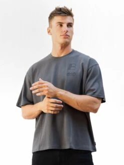 Apex City Unfitted T-Shirt - Charcoal 6 Apex City Unfitted T-Shirt - Charcoal -Blakely Clothing Store 3256CHARCOAL01D