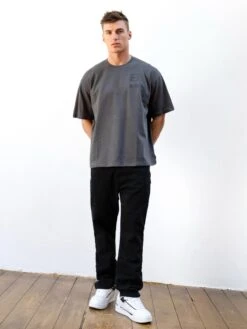 Apex City Unfitted T-Shirt - Charcoal 8 Apex City Unfitted T-Shirt - Charcoal -Blakely Clothing Store 3256CHARCOAL02D