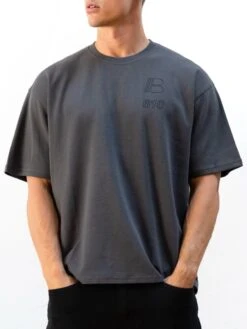 Apex City Unfitted T-Shirt - Charcoal 9 Apex City Unfitted T-Shirt - Charcoal -Blakely Clothing Store 3256CHARCOAL03D