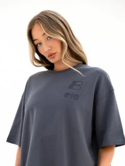 Apex City Ultra Oversized T-Shirt - Charcoal -Blakely Clothing Store 3256CHARCOAL03D ff11acc7 f90a 448a 8012 5d7b2a38b933