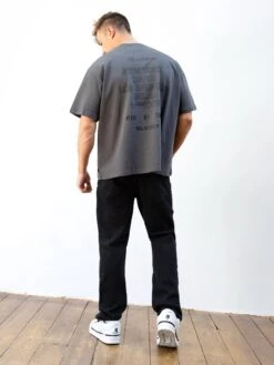 Apex City Unfitted T-Shirt - Charcoal 7 Apex City Unfitted T-Shirt - Charcoal -Blakely Clothing Store 3256CHARCOAL04D