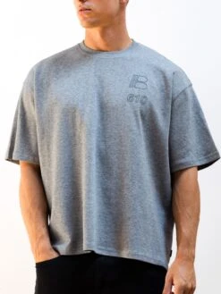 Apex City Unfitted T-Shirt - Marl Grey 11 Apex City Unfitted T-Shirt - Marl Grey -Blakely Clothing Store 3256MARLGREY03D