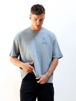 Apex City Unfitted T-Shirt - Marl Grey 9 Apex City Unfitted T-Shirt - Marl Grey -Blakely Clothing Store 3256MARLGREY05D