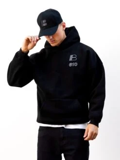 Apex City Relaxed Hoodie - Black 7 Apex City Relaxed Hoodie - Black -Blakely Clothing Store 3256MBLACK02D