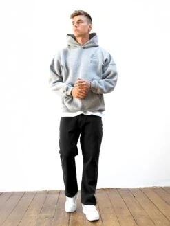 Apex City Relaxed Hoodie - Marl Grey 11 Apex City Relaxed Hoodie - Marl Grey -Blakely Clothing Store 3256MMARLGREY04D