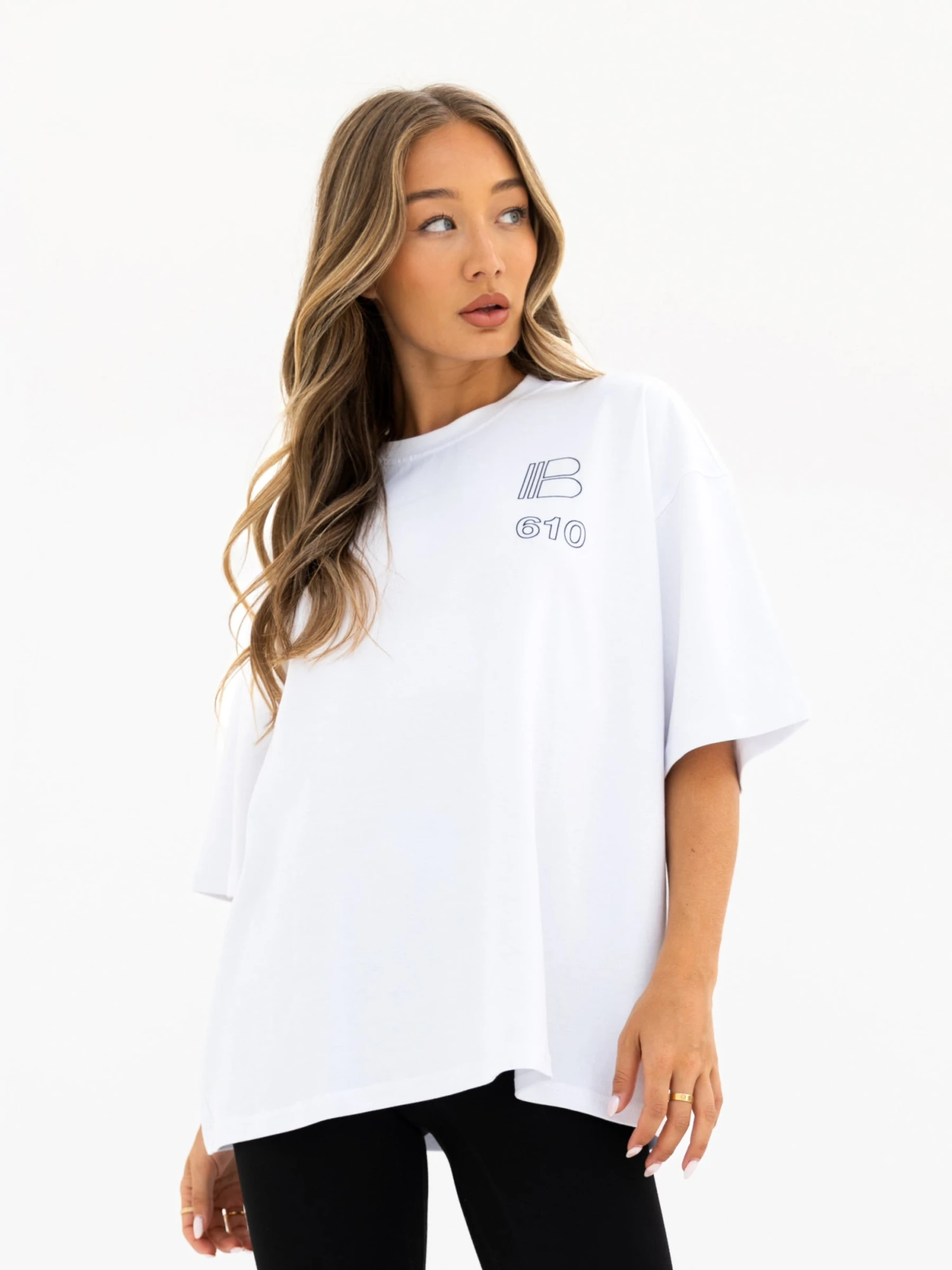 Apex City Ultra Oversized T-Shirt - White 2 Apex City Ultra Oversized T-Shirt - White - Image 2