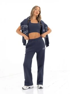 Active Studios Wide Leg Sweatpants - True Navy -Blakely Clothing Store 3304ANAVY02D