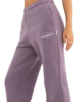 Active Studios Wide Leg Sweatpants - Grape 8 Active Studios Wide Leg Sweatpants - Grape -Blakely Clothing Store 3304APLUM03D