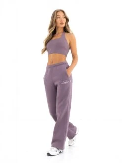 Active Studios Wide Leg Sweatpants - Grape 11 Active Studios Wide Leg Sweatpants - Grape -Blakely Clothing Store 3304APLUM05D