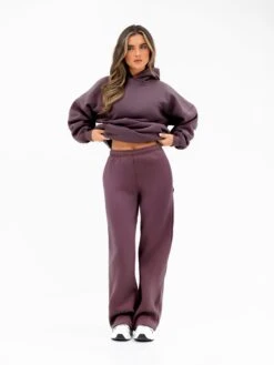 Isabel Wide Leg Sweatpants - Light Plum 9 Isabel Wide Leg Sweatpants - Light Plum -Blakely Clothing Store 3304PLUM02D