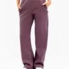 Isabel Wide Leg Sweatpants - Light Plum -Blakely Clothing Store 3304PLUM06LEADD