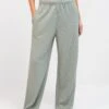 Soft Waffle Trousers - Sage Green 4 Soft Waffle Trousers - Sage Green -Blakely Clothing Store 3308Sage 01LEADD