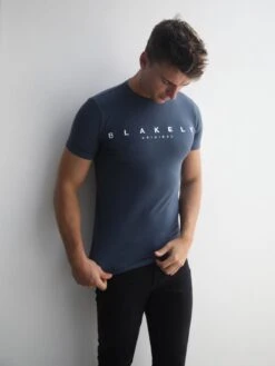 Dalton T-Shirt - Blue -Blakely Clothing Store 330Blue 02D
