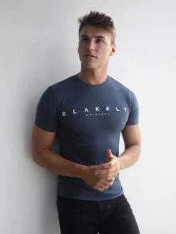 Dalton T-Shirt - Blue -Blakely Clothing Store 330Blue 03D