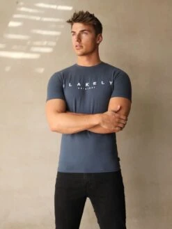 Dalton T-Shirt - Blue -Blakely Clothing Store 330Blue 04D