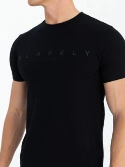 Tonal Torcross T-Shirt - Black 10 Tonal Torcross T-Shirt - Black -Blakely Clothing Store 330TBLACK01D