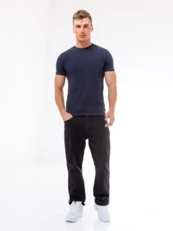 Tonal Stockbridge T-Shirt - Navy 8 Tonal Stockbridge T-Shirt - Navy -Blakely Clothing Store 330TNAVY03D
