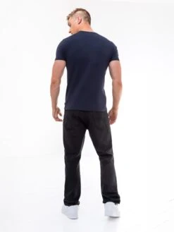 Tonal Stockbridge T-Shirt - Navy 9 Tonal Stockbridge T-Shirt - Navy -Blakely Clothing Store 330TNAVY04D