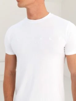 Tonal Whitestone T-Shirt - White -Blakely Clothing Store 330TWHITE01D