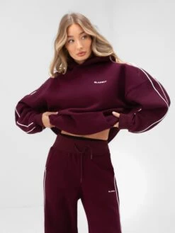 Apex Wide Leg Sweatpants - Deep Burgundy -Blakely Clothing Store 3342Burgundy 05LEADD 155df6d1 294b 4f97 b2a6 625a681db726