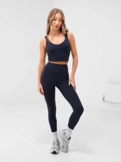 Apex Pro Compression Leggings - True Navy -Blakely Clothing Store 3380Navy 05D