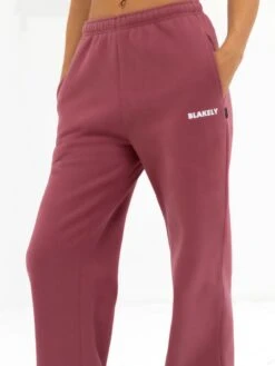 Amelie Wide Leg Sweatpants - Dark Pink 9 Amelie Wide Leg Sweatpants - Dark Pink -Blakely Clothing Store 3470 1DARKPINK03D