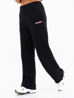 Cloud Print Wide Leg Sweatpants - Black -Blakely Clothing Store 3470BLACK06D