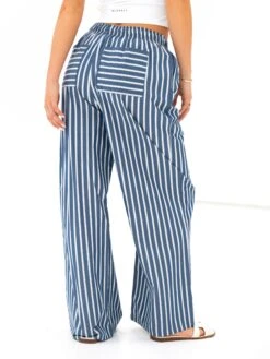 Kiara Stripe Trousers - Navy 7 Kiara Stripe Trousers - Navy -Blakely Clothing Store 3640 1NAVY02D