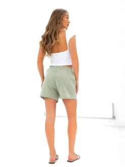 Mila Summer Shorts - Green -Blakely Clothing Store 3643GREEN04D