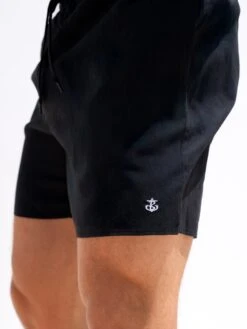 Anchor Swim Shorts - Black 9 Anchor Swim Shorts - Black -Blakely Clothing Store 3673BLACKD 1