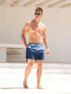 Anchor Swim Shorts - Dusty Blue -Blakely Clothing Store 3673DUSTYBLUED 3