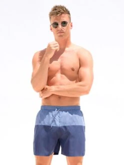 Anchor Swim Shorts - Dusty Blue -Blakely Clothing Store 3673DUSTYBLUED 4