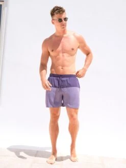 Anchor Swim Shorts - Purple 11 Anchor Swim Shorts - Purple -Blakely Clothing Store 3673PURPLED 4
