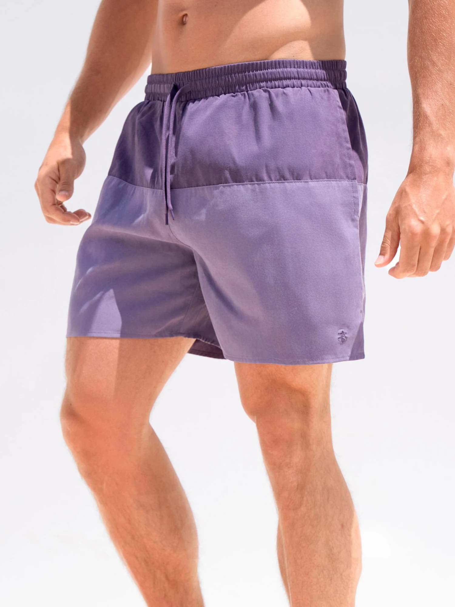 Anchor Swim Shorts - Purple 1 Anchor Swim Shorts - Purple