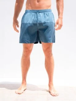 Anchor Swim Shorts - Teal Green 7 Anchor Swim Shorts - Teal Green -Blakely Clothing Store 3673TEALGREEND 2