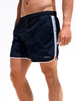 Panel Swim Shorts - Dark Navy