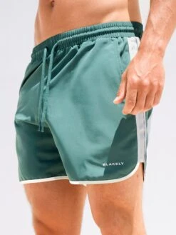 Panel Swim Shorts - Teal Green -Blakely Clothing Store 3674GREEND 2 3740ddf3 c7b7 4166 8ff7 9513151d99df