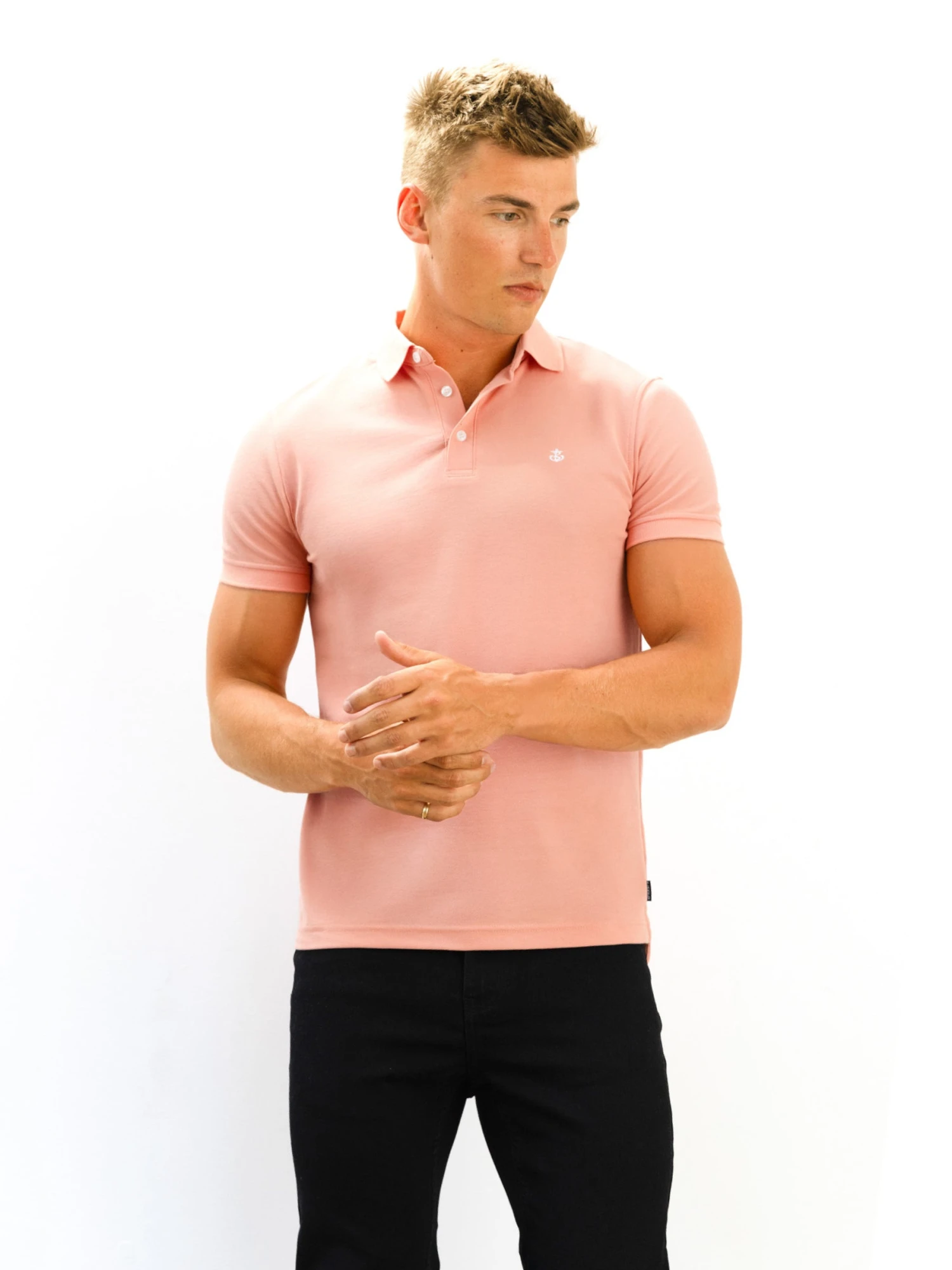 Andorra Polo Shirt - Pink 3 Andorra Polo Shirt - Pink - Image 3